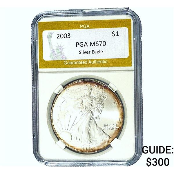 2003 Silver Eagle PGA MS70