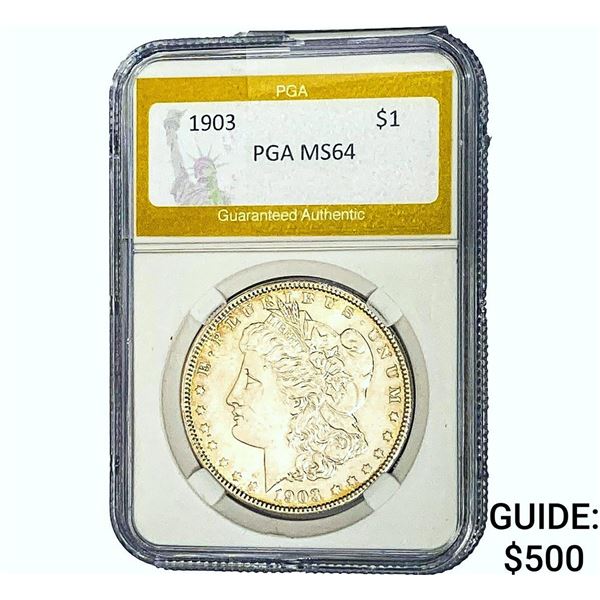 1903 Morgan Silver Dollar PGA MS64