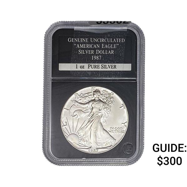 1987 Silver Eagle PCS GENUINE