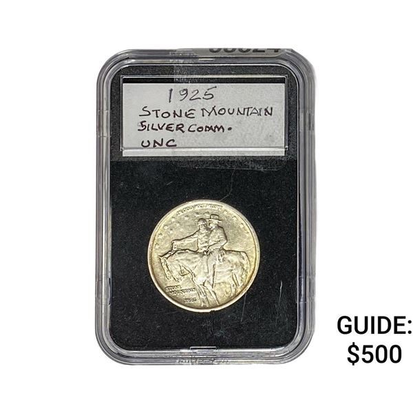 1925 Stone Mountain Half Dollar  UNC