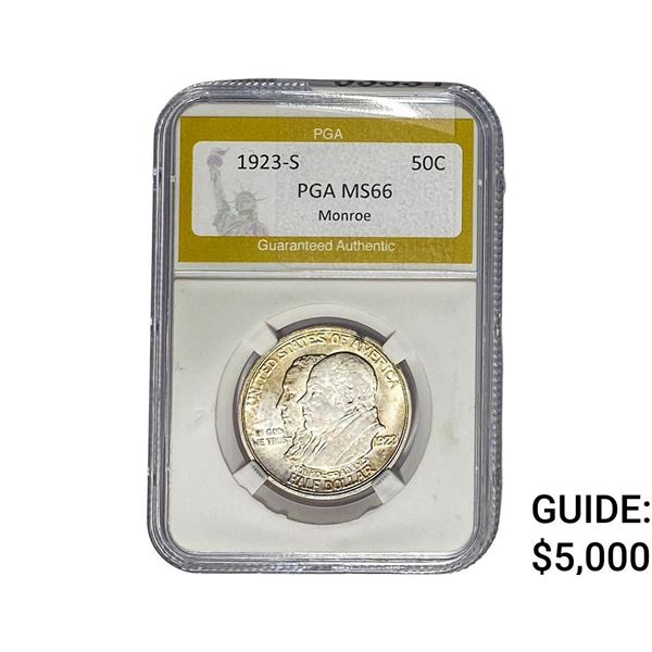 1923-S Missouri Half Dollar PGA MS66