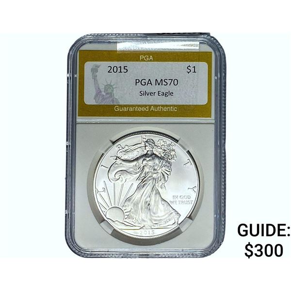 2015 Silver Eagle PGA MS70