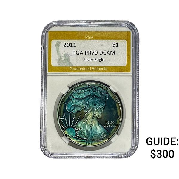 2011 Silver Eagle PGA PR70 DCAM