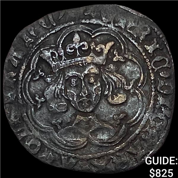 1422-1461 Great Britain Silver Groat NEARLY UNCIRCULATED