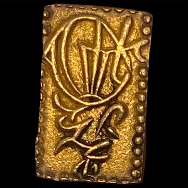 1868-1869 Japan .048oz Gold 2 Bu CLOSELY UNCIRCULATED