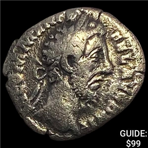 177-192 Roman Commodus Silver Denarius NEARLY UNCIRCULATED