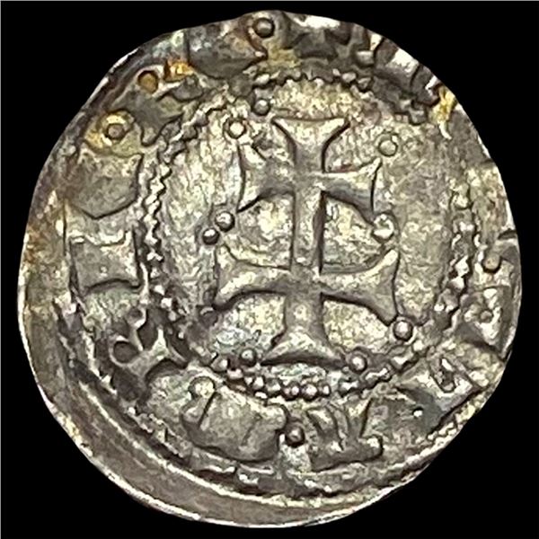 [1385-95] Hungary Maria Silver Denar NEARLY UNCIRCULATED