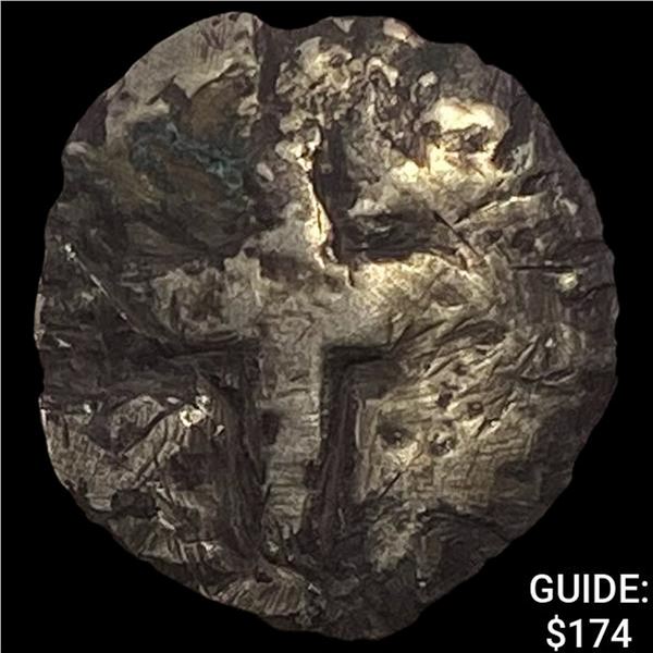 1500s-1600s Spanish Colonial SIlver Cob NEARLY UNCIRCULATED