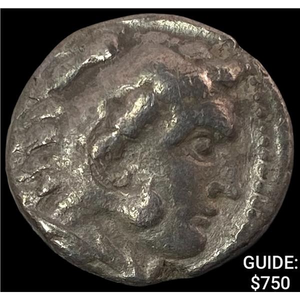 Greek Alexander III, 336-323 Silver Tetradrachm NEARLY UNCIRCULATED