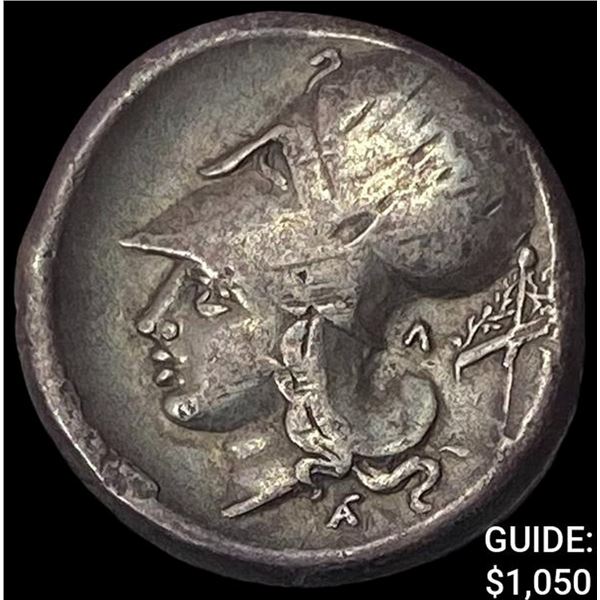Greek Acarnania Leucas, 350-320 BC Silver Stater NEARLY UNCIRCULATED