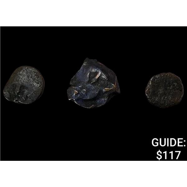 [3]103-76 BC Biblical "Widow's Mite" Mark 12:41-44 NEARLY UNCIRCULATED