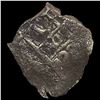 Image 2 : 1500s-1600s Spanish Colonial SIlver Cob NEARLY UNCIRCULATED