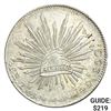 Image 1 : 1894 Zs JS Mexico Silver 8 Reales Cap&Ray CHOICE BU