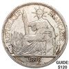 Image 1 : 1898A French Indochina 1 Piastre NEARLY UNCIRCULATED