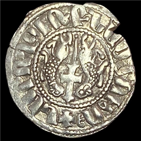 [1198-1219] AD Crusaders Armenus Silver Tram UNCIRCULATED