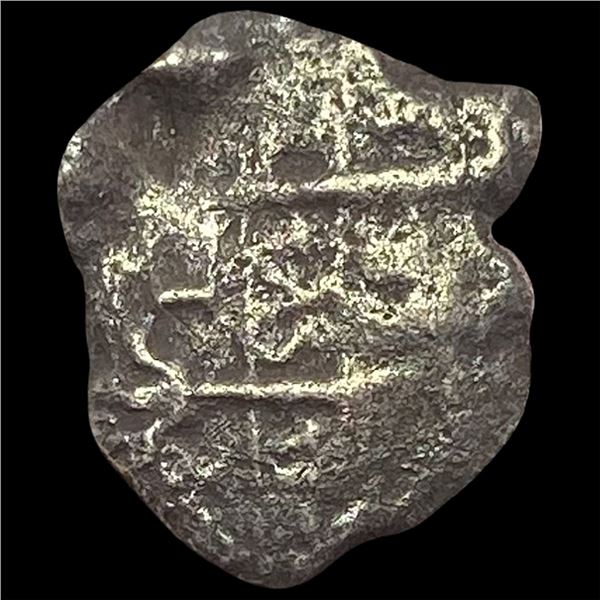 1500s-1600s Spanish Colonial Silver Cob NEARLY UNCIRCULATED