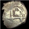Image 1 : 1500s-1600s Spanish Colonial Silver Cob NEARLY UNCIRCULATED