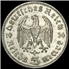Image 2 : 1936-A Germany Silver 5 Reichsmark CLOSELY UNCIRCULATED