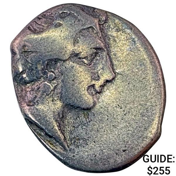 Greece Campania, Neapolis Silver Didrachm NEARLY UNCIRCULATED