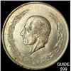 Image 1 : 1951-M Mexico Silver 5 Peso Hildalgo UNCIRCULATED