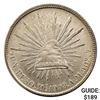 1908Mo AM Mexico Silver Peso CHOICE AU