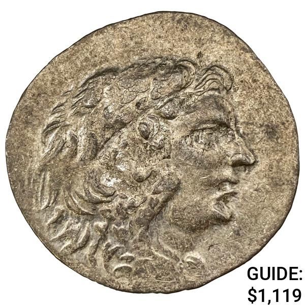 Macedon 336-323 BC Alex. III Silver Tetradrachm CLOSELY UNCIRCULATED