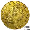 Image 1 : 1801 G. Britain .123oz Gold 1/2 Guinea CLOSELY UNCIRCULATED