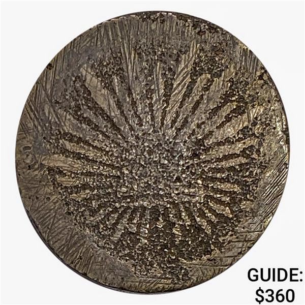 1824-1897 Mexico Silver Sinaloa Peso NEARLY UNCIRCULATED