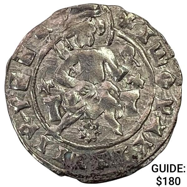 1352-1396 AD Bulgaria Silver Grosh CLOSELY UNCIRCULATED