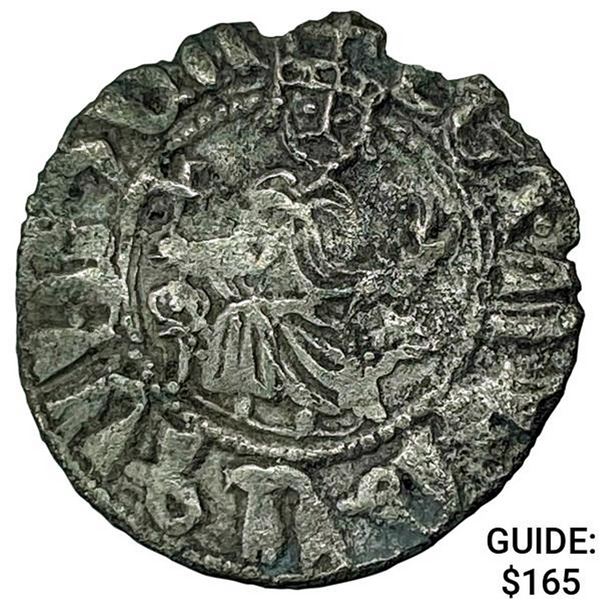 1198-1219 AD Crusades Armenia Silver Tram Levon I CLOSELY UNCIRCULATED