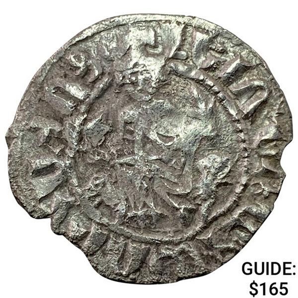 1198-1219 AD Crusades Armenia Silver Tram UNCIRCULATED