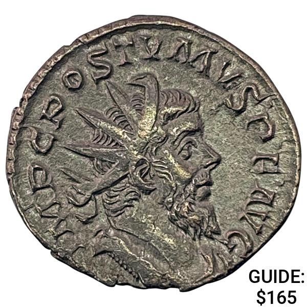 260-269 AD Romano-Gallic BI Double Denarius UNCIRCULATED