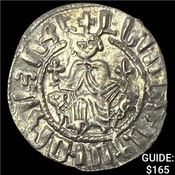 [1198-1219] AD Crusaders Armenia Silver Tram UNCIRCULATED