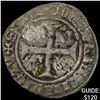 Image 1 : [1380-1422] France Charles VI Silver Blanc ABOUT UNCIRCULATED