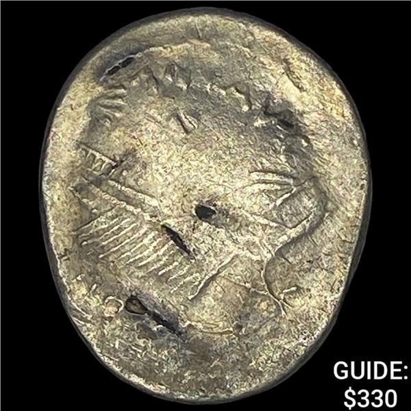 [32-31] BC Roman Mark Antony Silver Denarius Leg XX NEARLY UNCIRCULATED