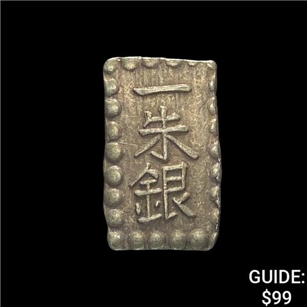 [1853-1865] Japan Silver Shu CHOICE AU