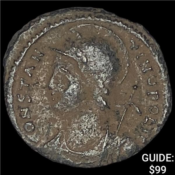330 AD Roman Constantine I BI Bronze Follis NEARLY UNCIRCULATED