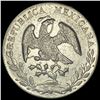 Image 2 : 1890Go RR Mexico Silver 8 Reales Cap & Ray CHOICE AU