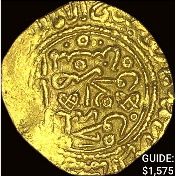 [1672-1727] Islamic Alawi Sharifs Gold Dinar .1154oz UNCIRCULATED