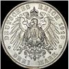 Image 2 : 1913 Saxony Silver 3 Reichsmark UNCIRCULATED