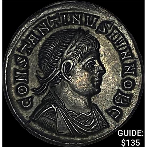 [337-340] AD Roman Constantine II Bronze Follis UNCIRCULATED