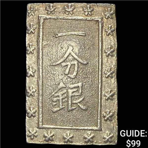 [1837-1859] Japan Silver Bu CHOICE AU