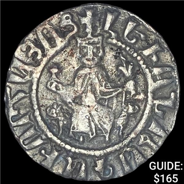 [1198-1219] AD Crusaders Armenia Silver Tram UNCIRCULATED