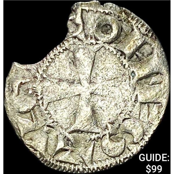 1170-1245 France Crusades Silver Deniers NEARLY UNCIRCULATED
