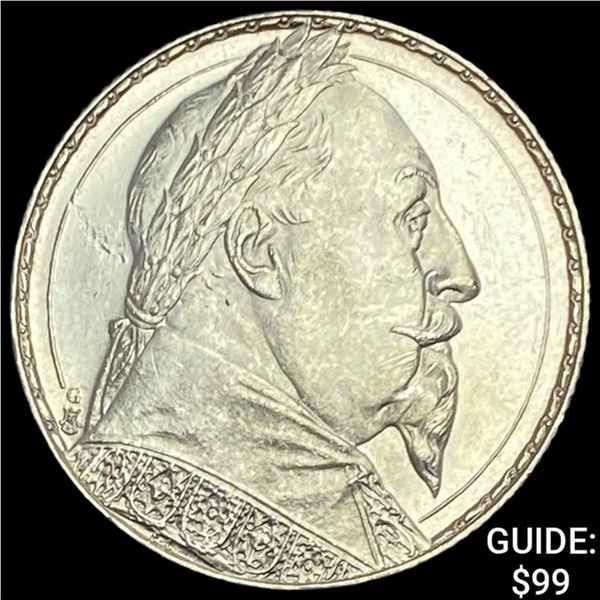 1932 Sweden Gustaf II Adolf Silver 2 Kronor UNCIRCULATED