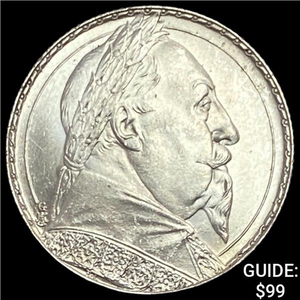 1932 Sweden Gustaf II Adolf Silver 2 Kronor UNCIRCULATED