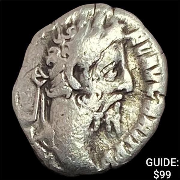 177-192 Roman Commodus Silver Denarius NEARLY UNCIRCULATED