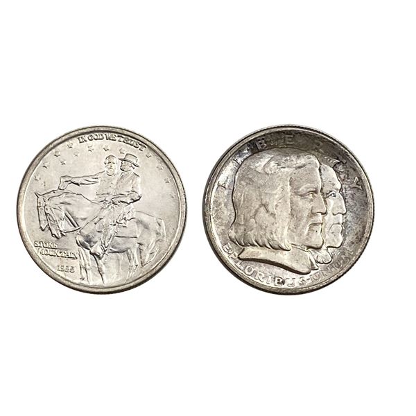 1925-1936 GEM BU Commemorative Half Dollar[2Coins]