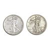 Image 1 : 1918-D, 1933-S Better Date Walking Lib Half Dollar[2 Coins]