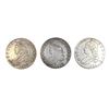 Image 1 : 1822-1834 Capped Bust Half Dollar Lot [3 Coins] VF